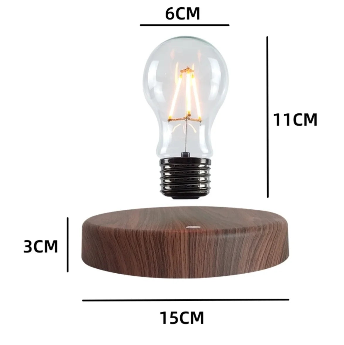 LED Magnetische Schwebende Glühbirne